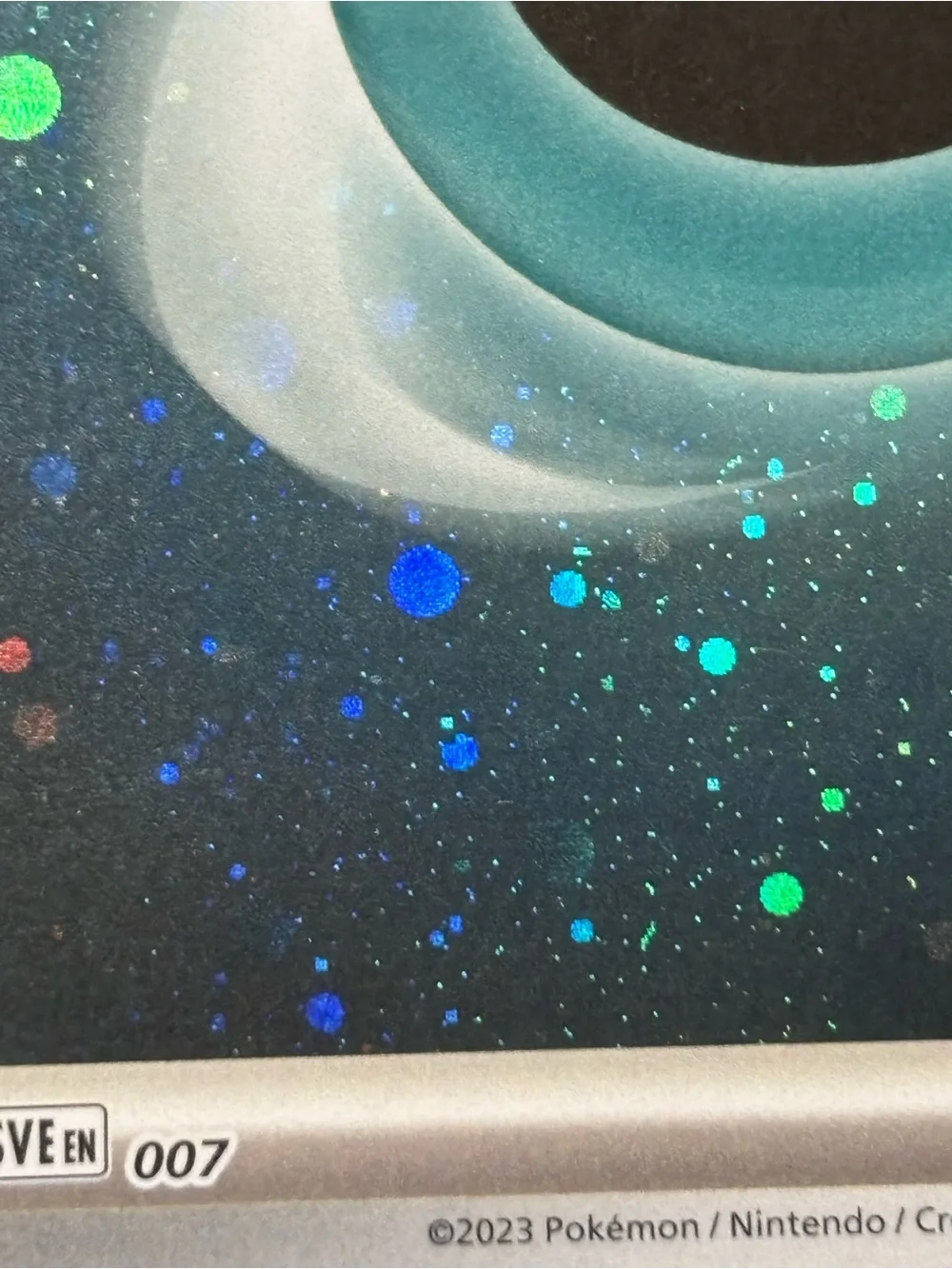 Full Holo Basic Energy Darkness Type Card